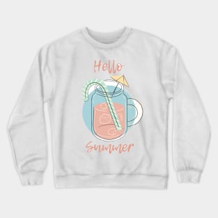 Hello summer Crewneck Sweatshirt